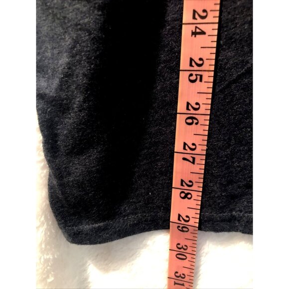 Hollister Mens Graphic Tee Shirt X-Large Soft Cotton Blend Charcoal Gray Casual - Picture 7 of 7